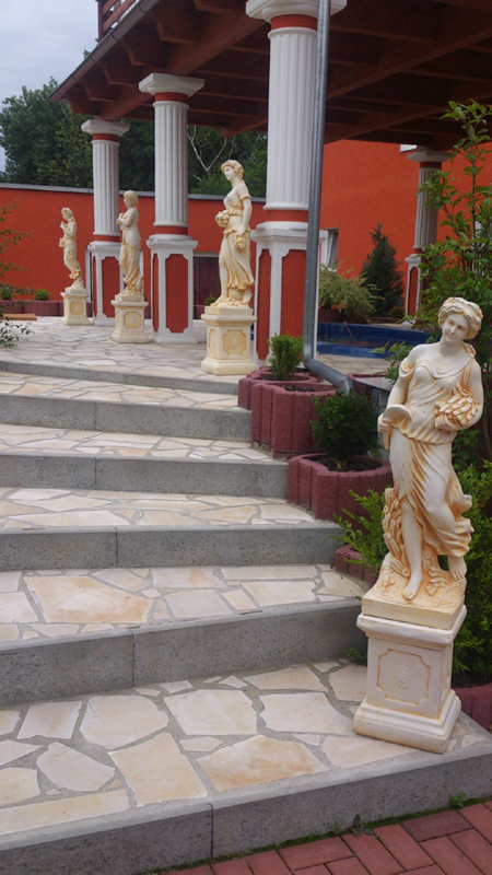 Statue, Gartenfigur, Steinfigur, Gartendeko, Skulptur