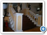 Treppenaufgang mit Balustraden von Beton Art Design