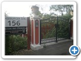 Zufahrt zur Firma Beton-Art-Design